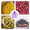 40 Pcs Empty Lavender Bags, Small Drawstring Pouch Small Mesh