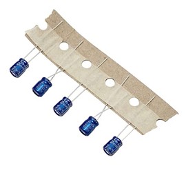 Elko Capacitor 20x Radial 2.2µF 50V Electrolytic Capacitor up to 85°C 2.2uF Electrolytic Capacitor from Elna