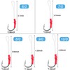 Easy Catch ® 50pcs/lot Super Strong Assist Hooks Stainless Steel