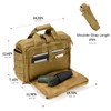 Stypos Tactical Messenger Bag,14inch/15.6inch/17.3inch Briefcase for Man Military Laptop Bag,