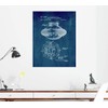 Jacques Cousteau Mercury Tilting System For Watercraft Patent Print Midnight