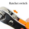 1/4" Drive Magnetic Ratcheting Screwdriver Set with PH2 Right-Angle Bit