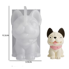 3-Pack Animal & Jewelry Resin Casting Molds - Silicone Dog, Clay, Candle Making Molds - Craft Supplies