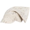 Headscarf Hat Peaked Cap Girls Summer Cotton Muslin, Beige Branches