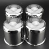 RTRHINOTUNING 4.88 in Trailer Wheel Center Caps Push Through Center