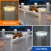 APONUO Solar Post Cap Lights 6 Pack - 4x4 5x5