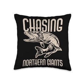 Angler, Fischer, Angel Fish Fish Outifts And Gifts Angel, Angler Fisherman Outfit Bass Fishing Throw Pillow, 16x16, Multicolor