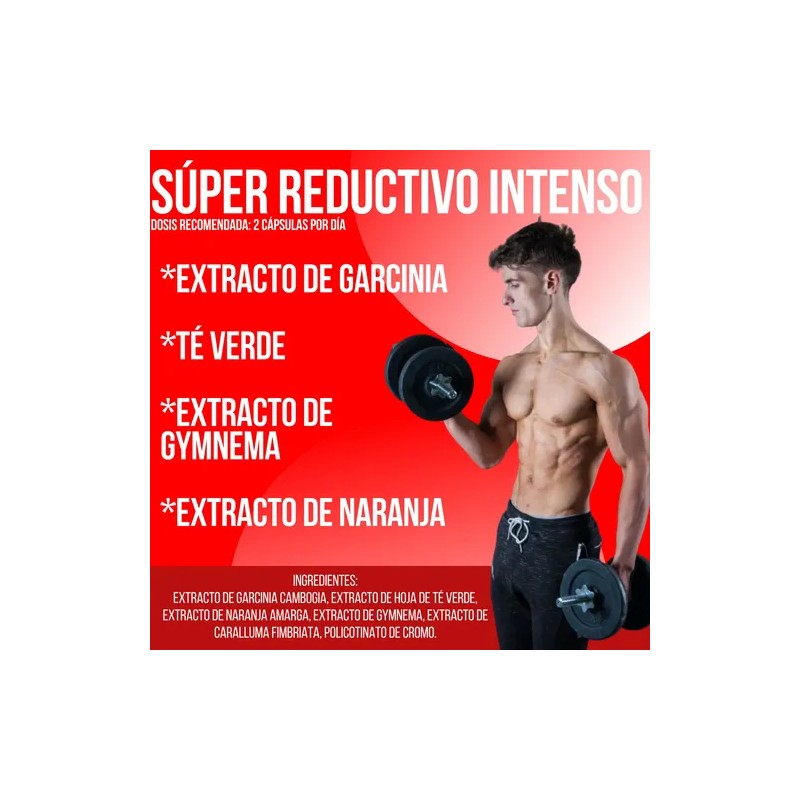 Suplemento Antiob Control De Peso + Reductivo Intenso 90 Cáp
