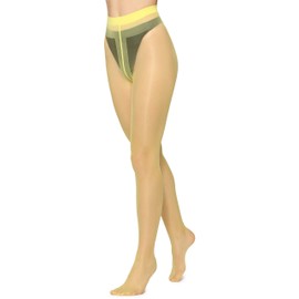 Merry Style MSFI017 Women's Tights 15 Denier, yellow