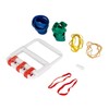 CanDo Color-Coded Rubber-Band Hand Exerciser, 10 Count