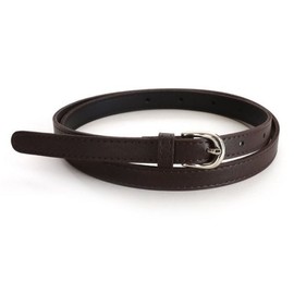 Mommy's Closet Shop&Women's Modern Silver Buckle Various Matching Basic Slim Belt TU-WB TU-WBT-0613-Beige FREE / 마미스클로젯 샵앤 여성 모던 은장버클 다양한 매칭 베이직 슬림벨트 TU-WB TU-WBT-0613-베이지FREE