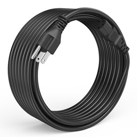 AC in Power Cord Cable Plug Lead Compatible with Yamaha EMX5014 EMX5014C 14-Input Powered Mixer 01V 01V96 V2 01V96VCM TF Series TF3 24 Channel Digital Mixer Console TASCAM Audio Interface