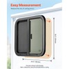 VEVOR Horizontal RV Window, 24" W x 20" H Tinted