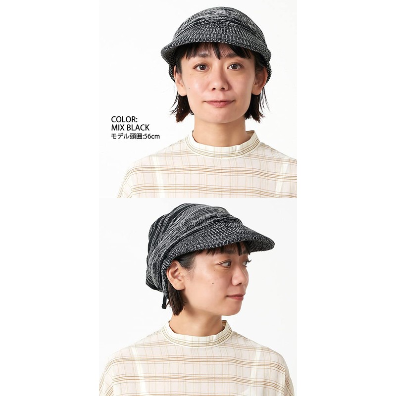CHARM Adjustable 100% Organic Cotton Knit Newsboy (One Size Fits