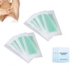 40pcs Wax Strips Kit Double Sides Fast Hair Remover Strips