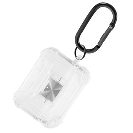 LABRIMP TPU Earphone Case with Carabiner Compatible with Earphone Charging Case Soft and Comfortable Headphone Shell Transparent Design Easy Installation and Disassembly