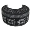 Wicca Sacred Celtic Knotwork Triple Moon Crescent Shaped Trinket Box