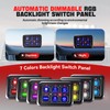 6 Gang Switch Panel with Automatic Dimmable On-Off LED Switch