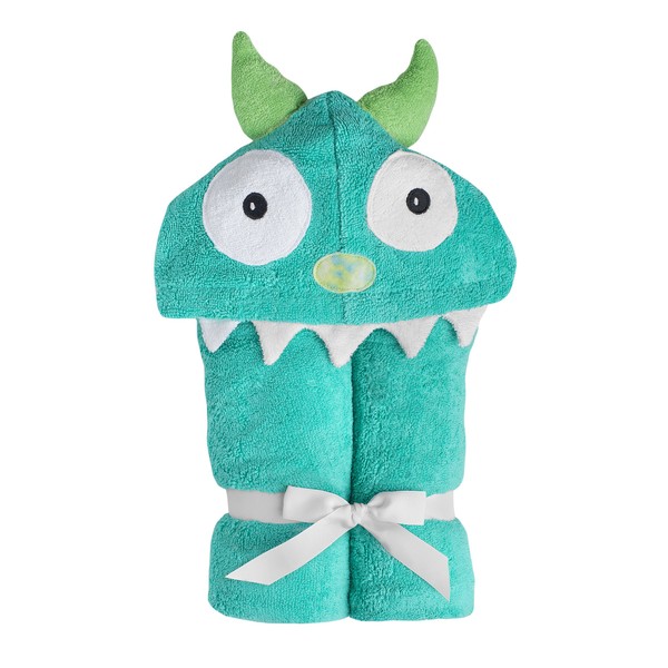 Yikes Twins Hooded Baby Towel for Kids 2-8 | Large