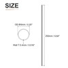 DTGN 5mm x 0.4mm x 250mm 304 Stainless Steel Tubes
