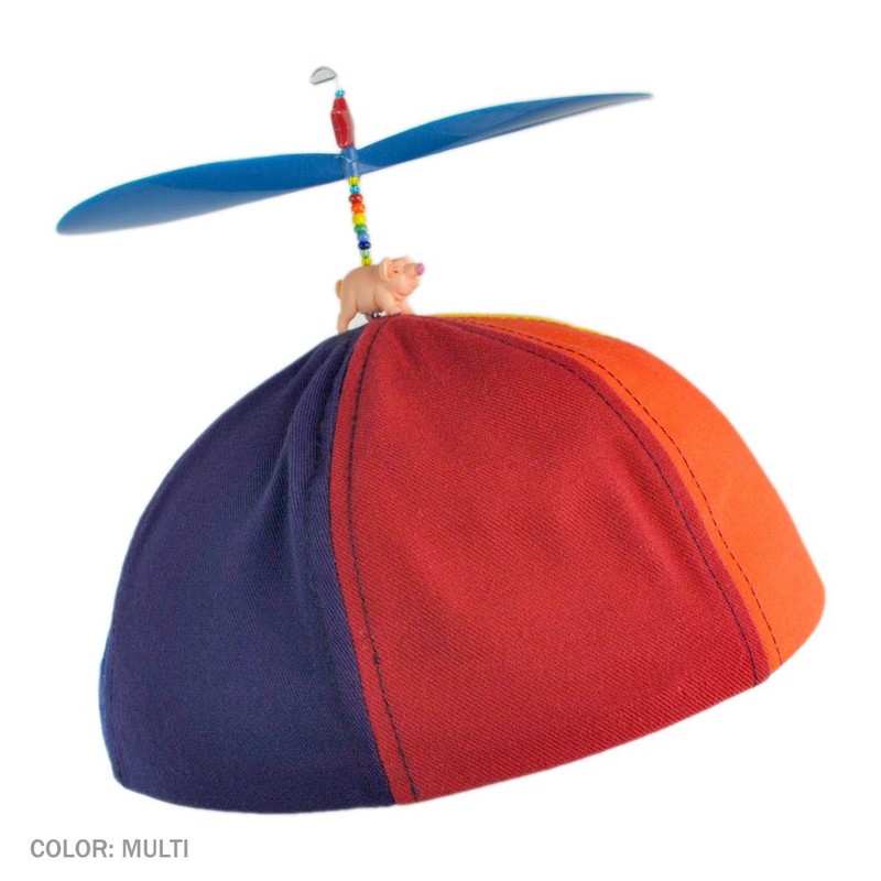 Village Hat Shop Propeller Beanie (L, Multi)