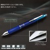 Pilot P-LKFB-60UF-GY Friction Ball 3 0.5 Ballpoint Pen, Erasable, 3-Color, Gray, Metal