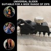9Pcs Zip Repair kit with 3 Sizes of Zipper Pull