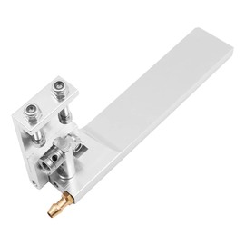 WANGCL RC Boat Rudder Aluminium Suction Rudder Steering Ruder RC Boat Kit for RC Boats RC Racing Boat 95 mm White