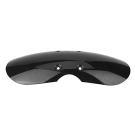 EBTOOLS For Mudguard GN 125 for Front Mudguard Street Twin Motorcycle Mudguard Motorcycle Protection Front Short Front Short Silver Mudguard for T100 2001-2016 (Black)
