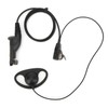 Walkie Talkie Earphone D Shape Comfortable Universal Earpiece Fit for