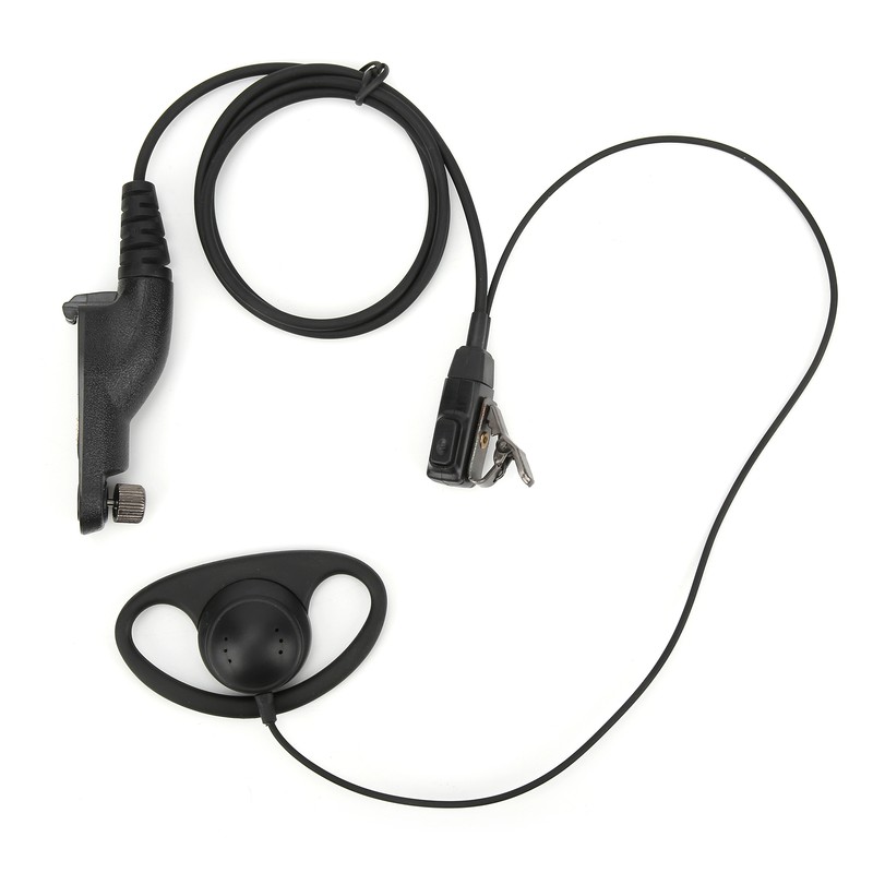 Walkie Talkie Earphone D Shape Comfortable Universal Earpiece Fit for