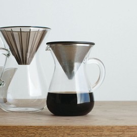Kinto SCS Coffee Carafe Set 2 Cups (Stainless Steel) / 킨토 SCS 커피 카라페세트 2컵 (스텐)