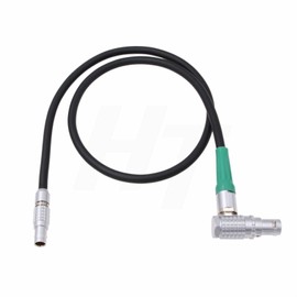 HangTon Motor Cable for Heden LM30 LM40 to Preston MDR3 MDR4 Focus Motor Right Angle 7 Pin 7 Pin 60cm