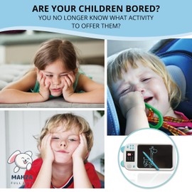 Multifunction LCD Writing Tablet for Kids-12 Inches with Dual Screen, Drawing pad Audible, Learning Educational Toy for 3-14 Years Old, boy Girl- Christmas Birthday Gift, Back to School-White