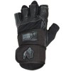 Gorilla Wear Dallas Wrist Wrap Gloves – Black - X-Large