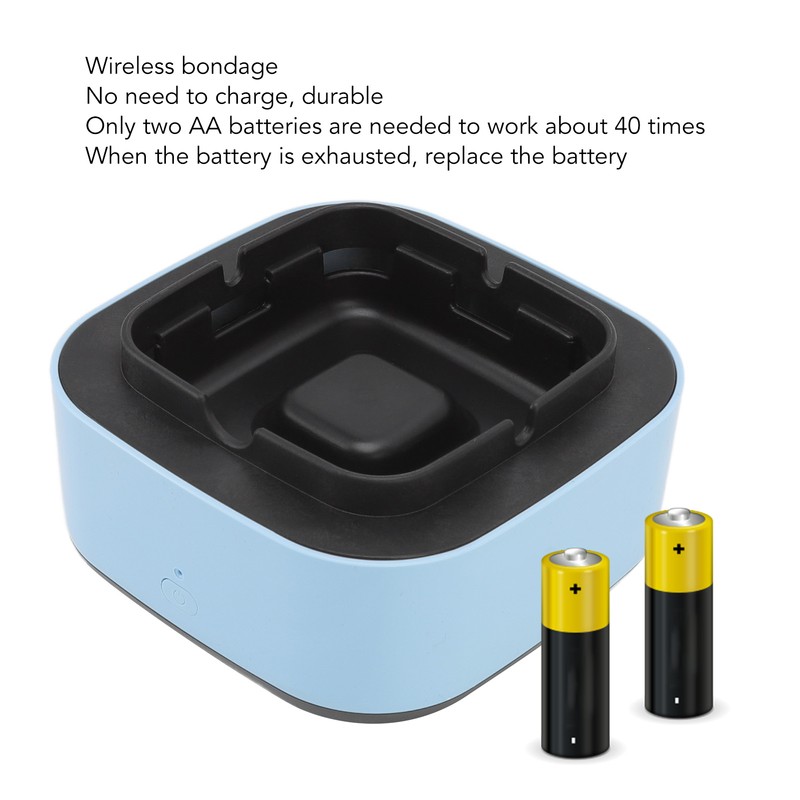 Smokeless Ashtray Multifunctional Anti Fly Dust 2 in 1 Negative