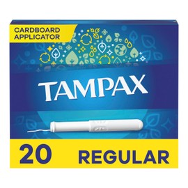 Tampax Regular Flushable, 20 Count
