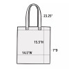 RetroPlanet Tote Bag, USA Patriotic Flag, 100% Canvas, Large