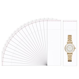 Doutop Self Sealing Cellophane Bags 2x6 500pcs Clear Bags 1mil Resealable Cellophane Bag for Packaging Candy Pen Gifts Favors Bookmarks Bracelet Key Chain Watch Disposable Tableware