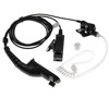 vhbw Headset with push-to-talk microphone suitable for Motorola DP3600, DP3601,
