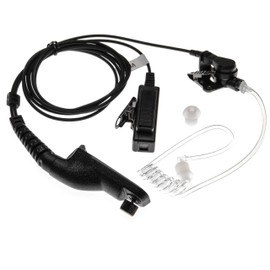 vhbw Headset with push-to-talk microphone suitable for Motorola DP3600, DP3601, XiR P8200, XiR P8208, XiR P8260, XiR P8268, XPR 4500, XPR 6100 radio