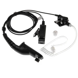 vhbw Headset with push-to-talk microphone suitable for Motorola DP3600, DP3601, XiR P8200, XiR P8208, XiR P8260, XiR P8268, XPR 4500, XPR 6100 radio