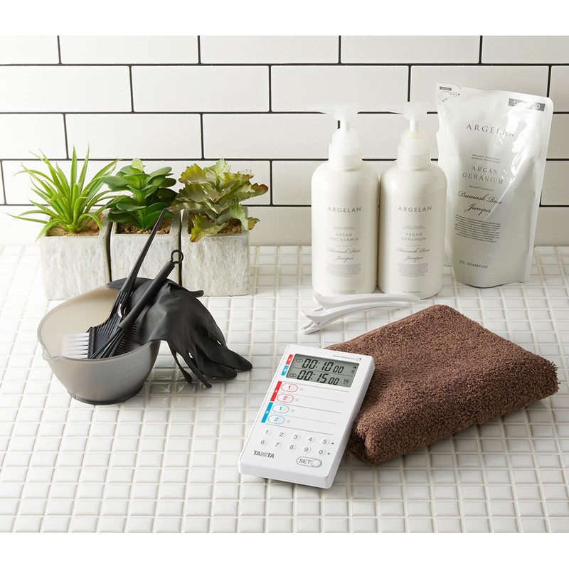 Tanita TD-428-WH Industrial Digital Timer, Washable Type, 100 Hours, White