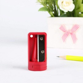 Pencil Sharpener Carpener Pencil Sharpener Woodworking Pencil Cutter Razor Narrow Sharpening Tool Woodworking Hand Tools (4 Pieces, Red)