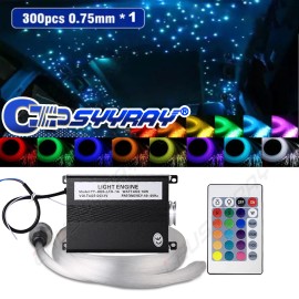 CHUSYYRAY LED Car Home Headliner Star Light Kit Luces de techo de estrella de fibra óptica