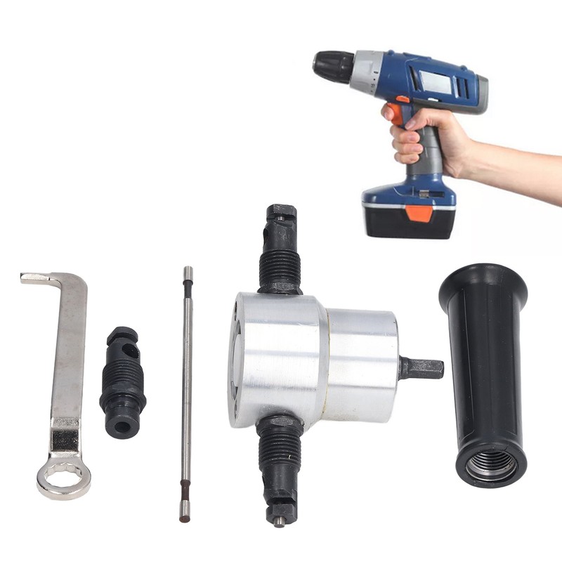 Double Head Sheet Metal Nibbler Cutter Adjustment High Hardness Multifunctional