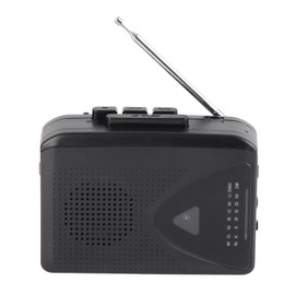 Portable Cassette Player,Classic Multifunction Supports AM FM Radio Stereo Compact Tape Player,AM FM Radio Cassette Recorder with Built in Speakers