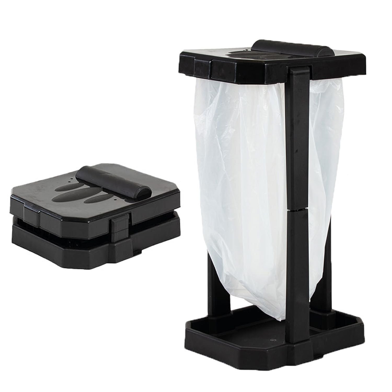 Hilovate Collapsible Trash Can & Portable Garbage Bin with Reinforced ...