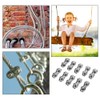 Pack of 10 Wire Rope Clips 3 mm M3 Duplex
