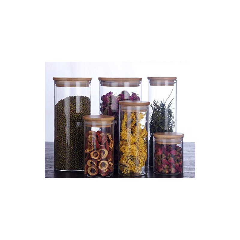2 Pcs (350ml/11.8oz) Clear Cylindrical Empty High Borosilicate Glass Bottle